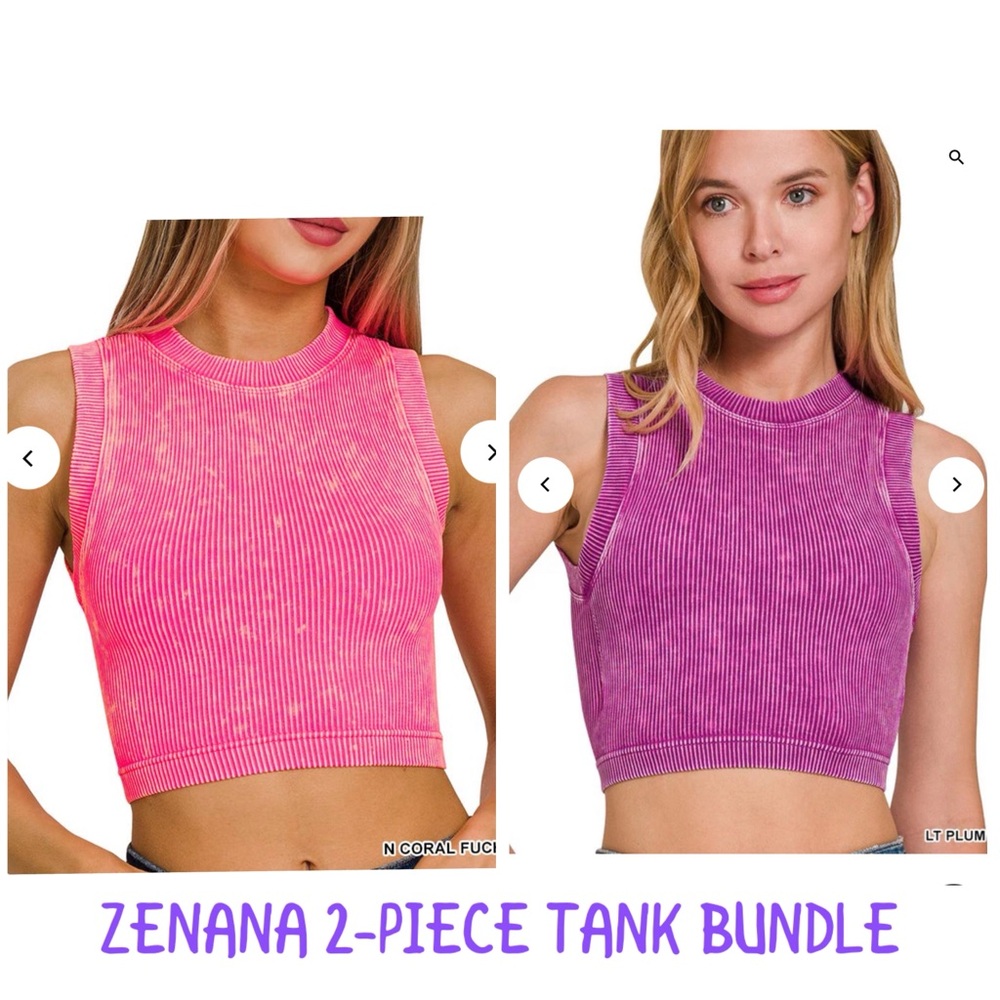 [ZENANA] TWO-PIECE TANK BUNDLE